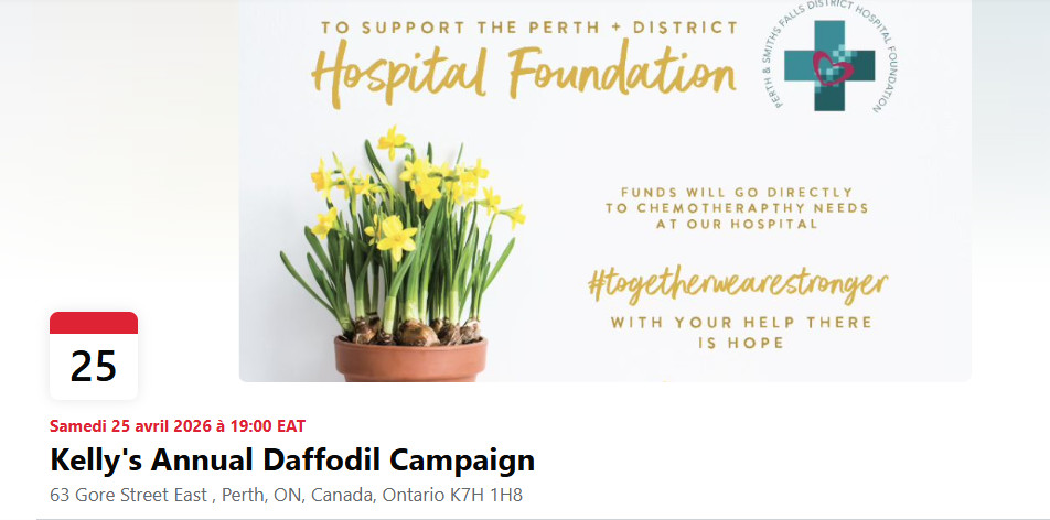Kelly's Annual Daffodil Campaign