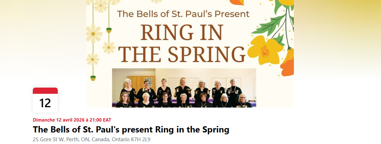 The Bells of St.Paul's present Ring in the Spring