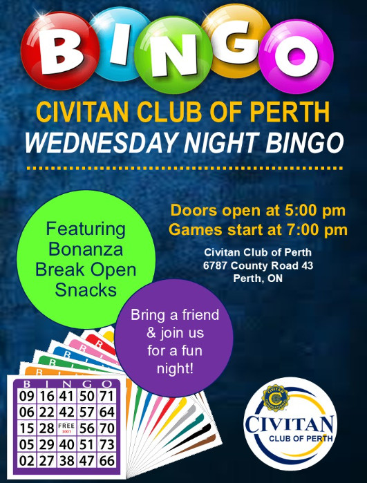 Wednesday Night Bingo