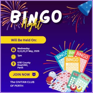 Wednesday Night Bingo