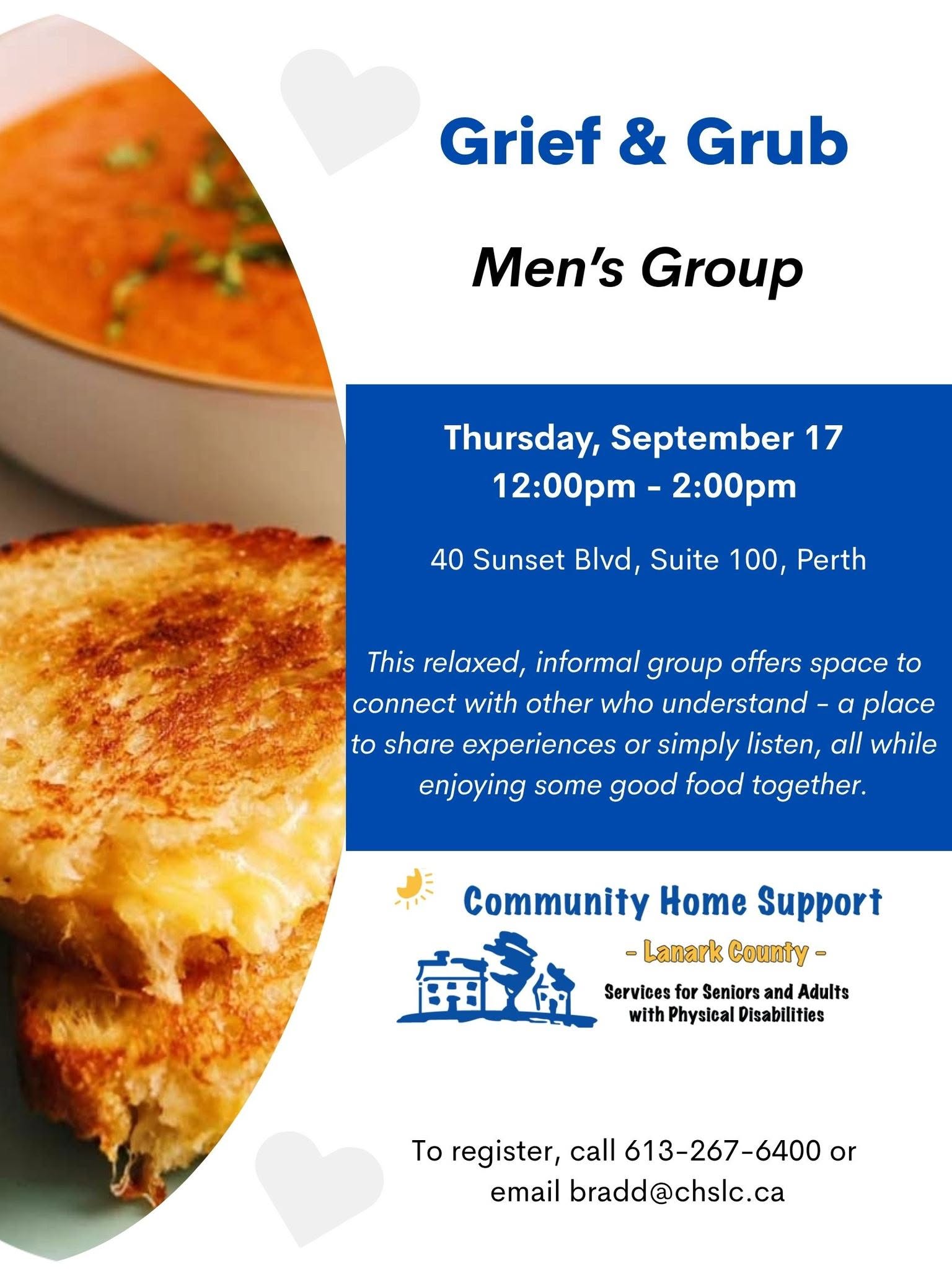Grief & Grub Men's Group
