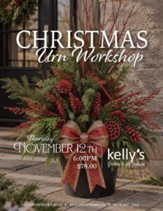 Christmas Urn Workshop