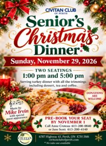 Senior's Christmas Dinner