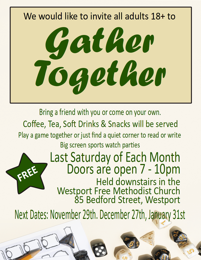 Gather Together Monthly Event