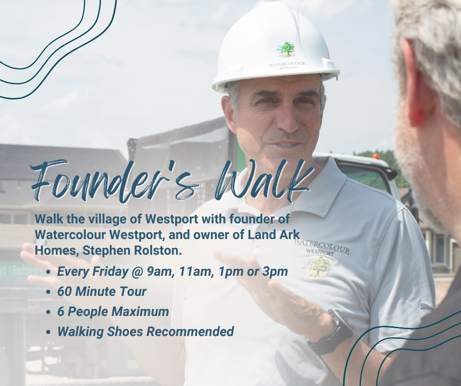 Watercolour Founder's Walk - 1