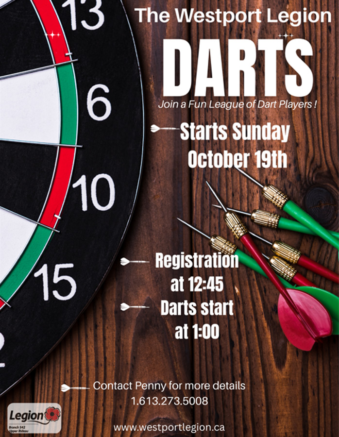 Darts at the Legion