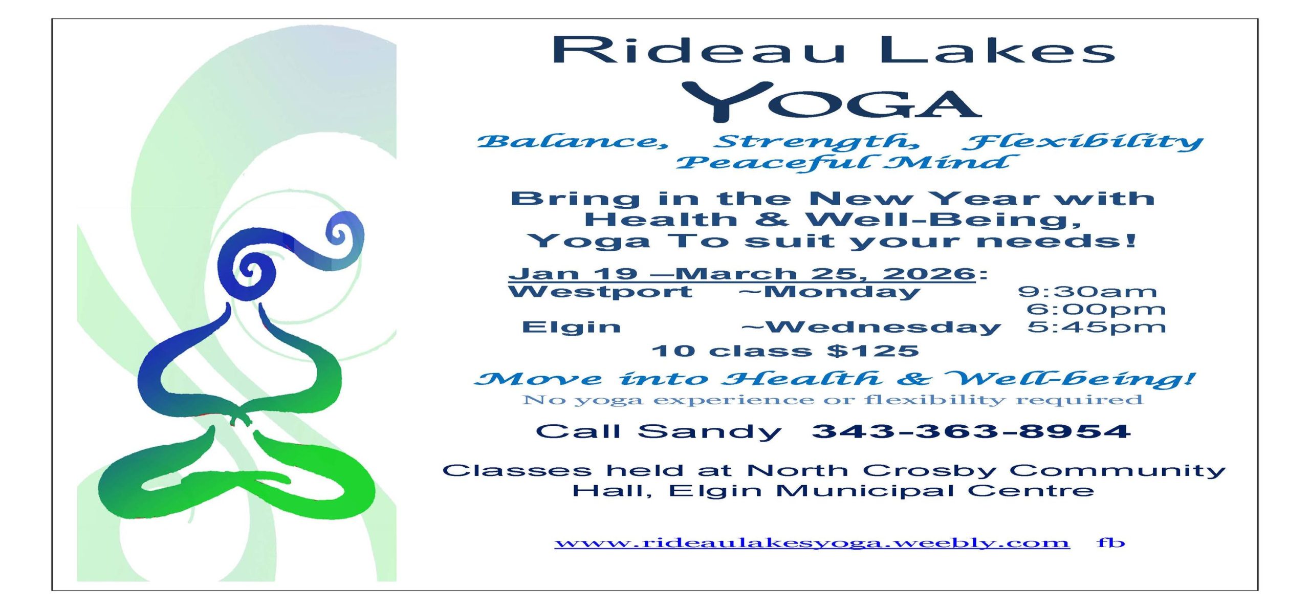Rideau Lakes Yoga
