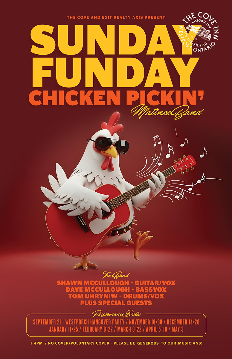 Sunday Funday Chicken Pickin’ Matinee Band