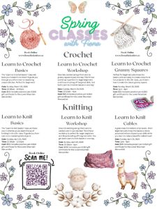 Spring Classes with Fiona