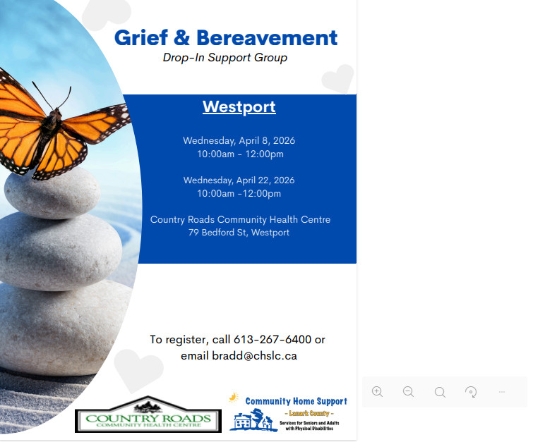 Grief & Bereavement - Drop-In April