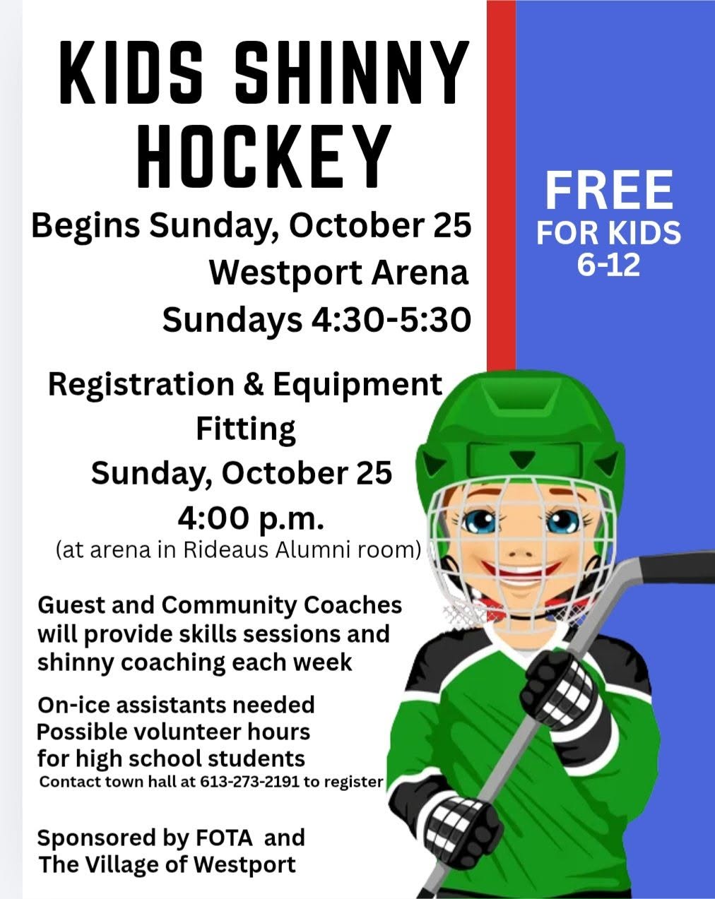 Kids Shinny Hockey