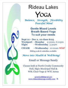Rideau Lakes Yoga