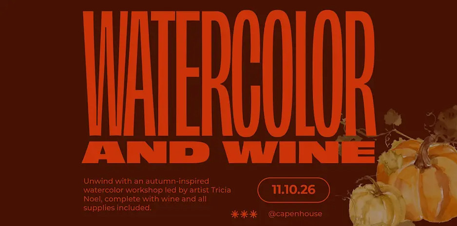 Watercolor & Wine